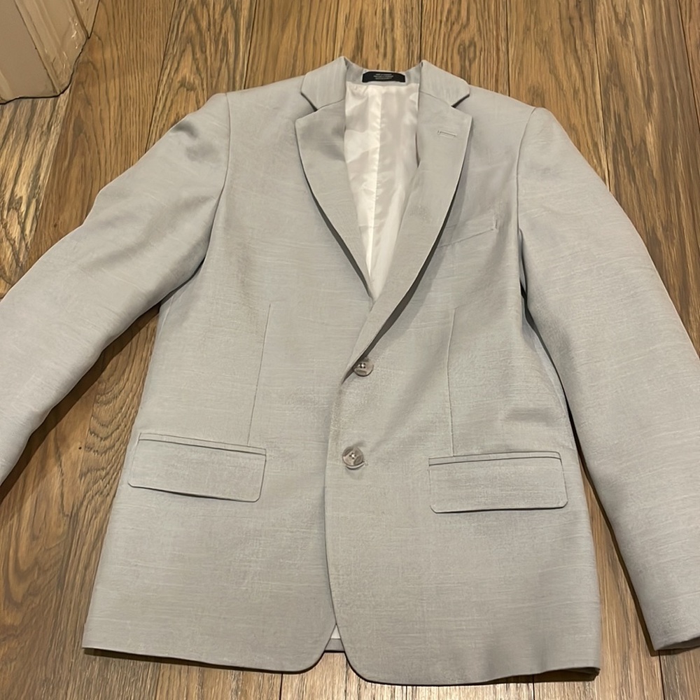 Nautica Light Gray Boys Matching Blazer Jacket and pants